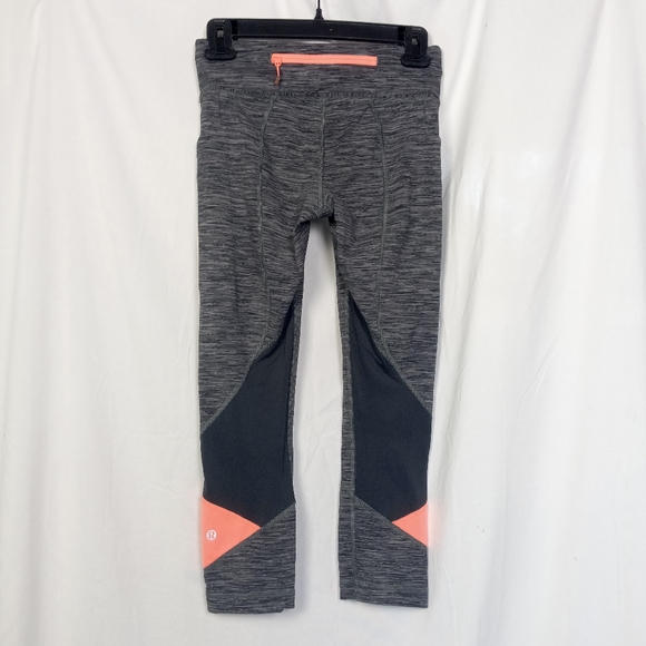 Lululemon Pace Rival in Wee Are From Space Black Slate/Grapefruit - Picture 3 of 5